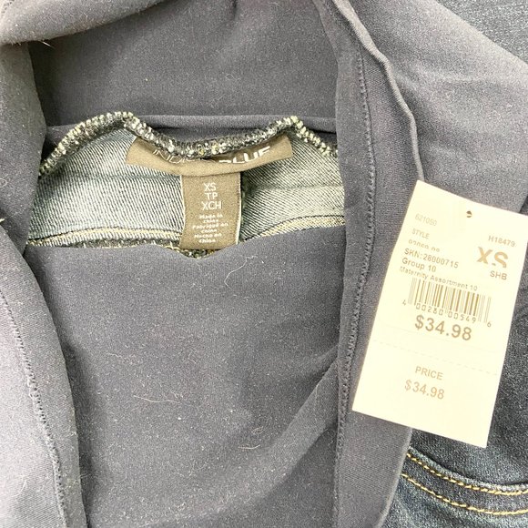 Motherhood Maternity Indigo Blue Boot Cut Extra Small - Picture 5 of 7